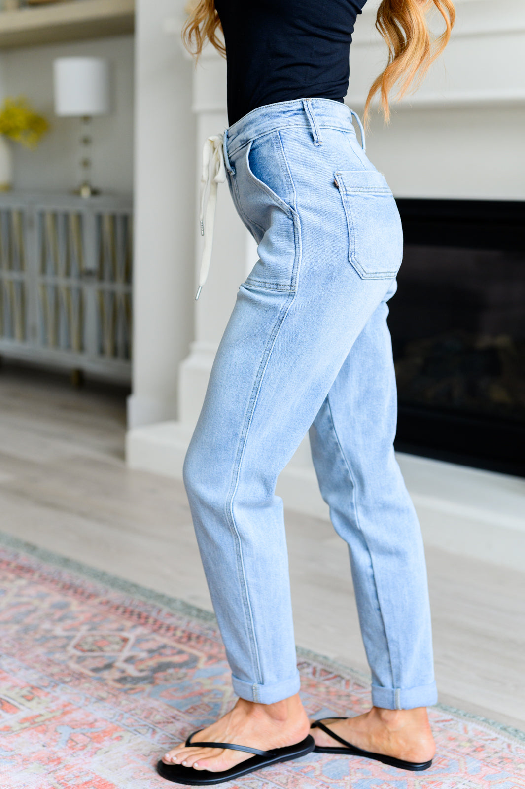 Cooper High Rise Judy Blue Vintage Denim Jogger