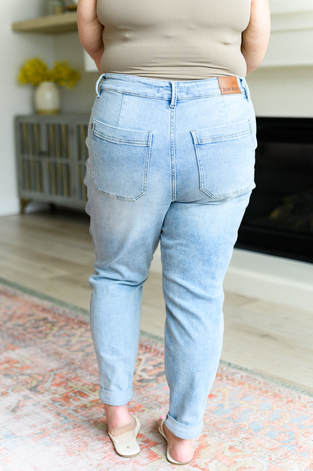 Cooper High Rise Judy Blue Vintage Denim Jogger